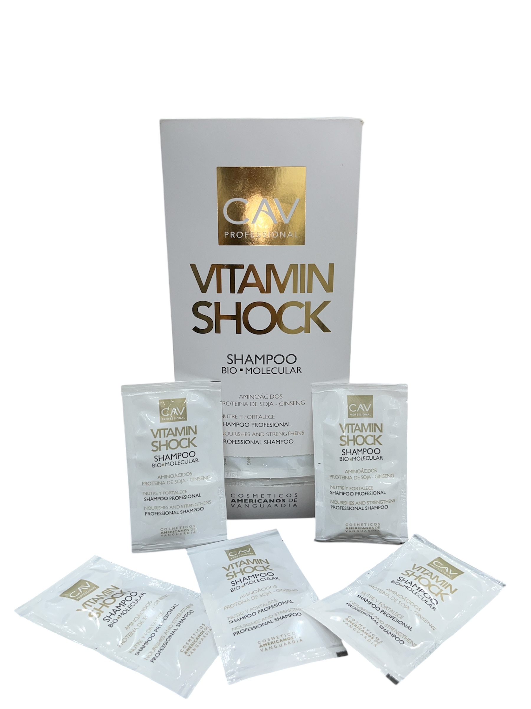 VITAMIN SHOCK Shampoo Bio Molecular x10ml 